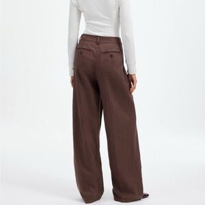 NWT madewell Harlow pants in drapey twill